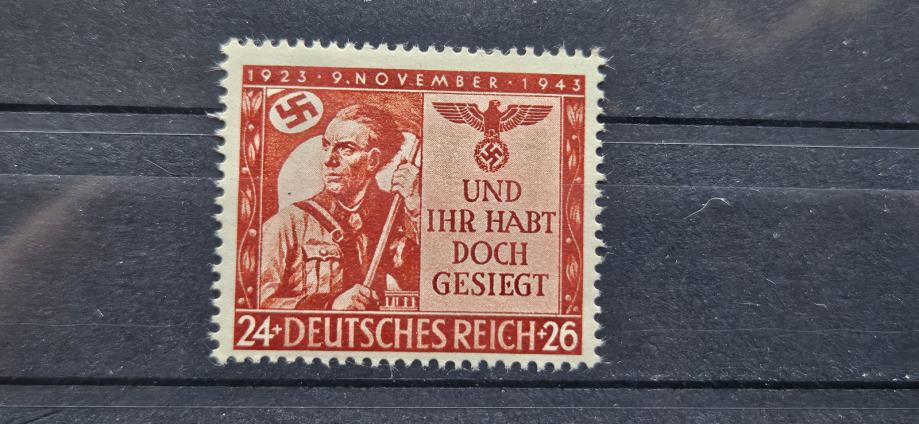 Hitlerjev puč - Deutsches Reich 1943 - Mi 863 - čista znamka (Rafl01)