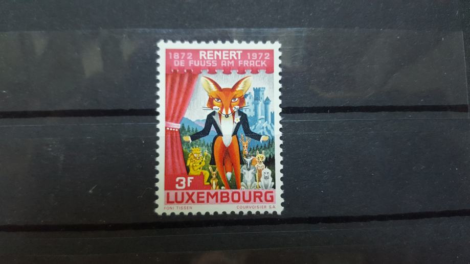 lisjak Renert - Luxembourg 1972 - Mi 852 - čista znamka (Rafl01)