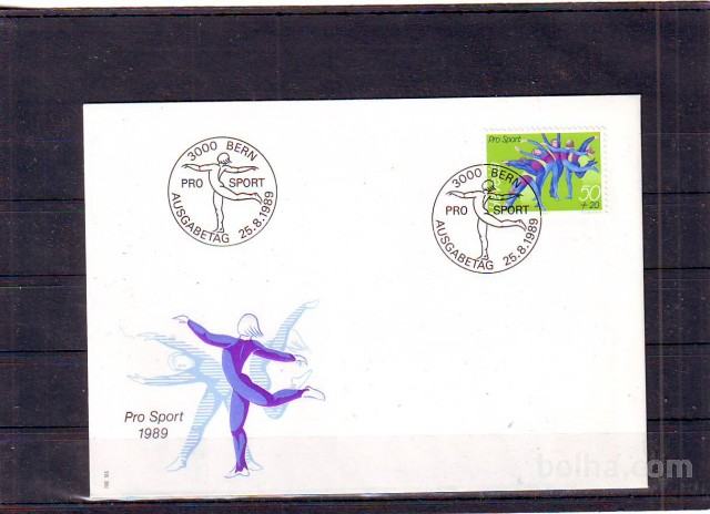 ŠVICA - ZA ŠPORT -MI. 1404, fdc - (msmk)