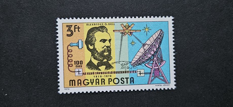 telefonija - Madžarska 1976 - Mi 3105 - čista znamka (Rafl01)