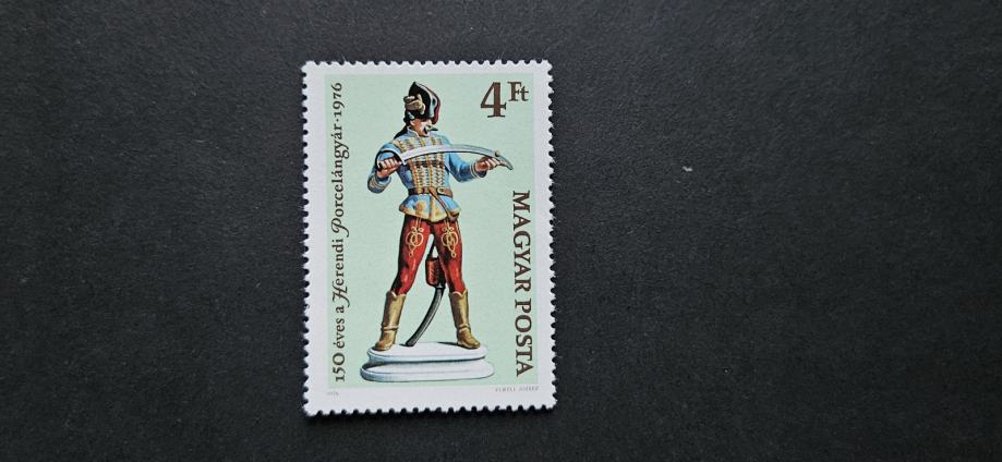 tovarna porcelana - Madžarska 1976 - Mi 3142 - čista znamka (Rafl01)