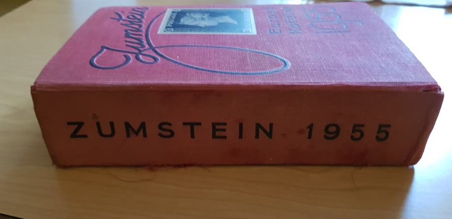 ZUMSTEIN KATALOG 1955 znamke