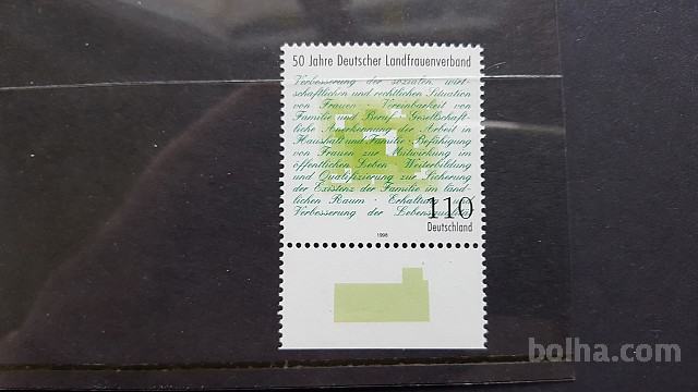 zveza žensk - Nemčija 1998 - Mi 1988 - čista znamka (Rafl01)