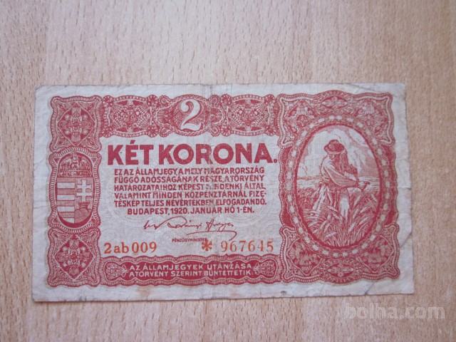 2 kroni 1920