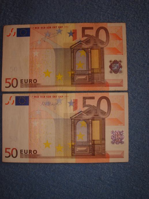 Bankovec 50 eur