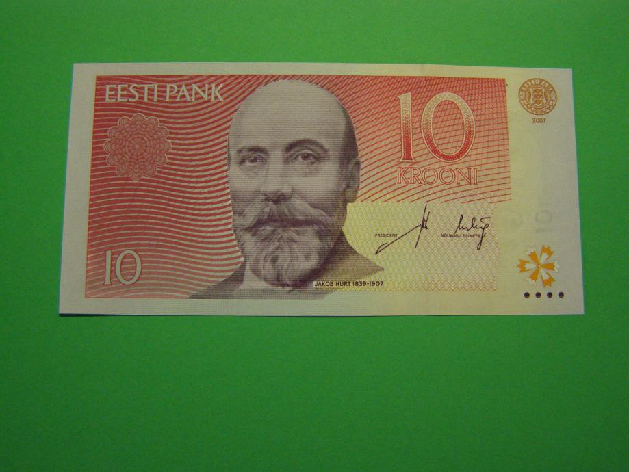 ESTONIJA (ESTONIA) 2007 - 10 KRON - PRODAM