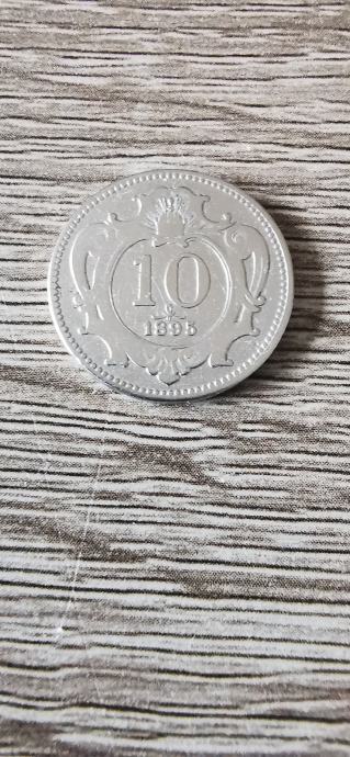 10 HELERJEV AVSTRIJA 1895