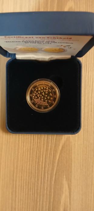 2€ Belgija proof 2024