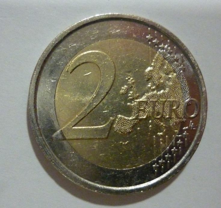 2 euro Austrija 2022 z napako