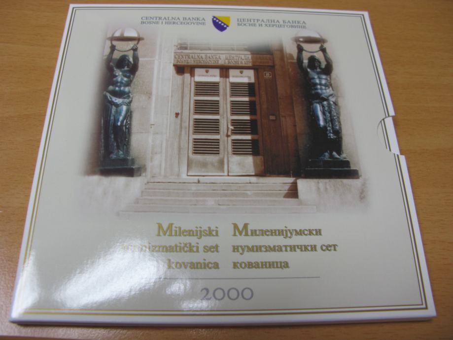 BOSNA IN HERCEGOVINA - MILENIJUM SET - FOLDER 2000