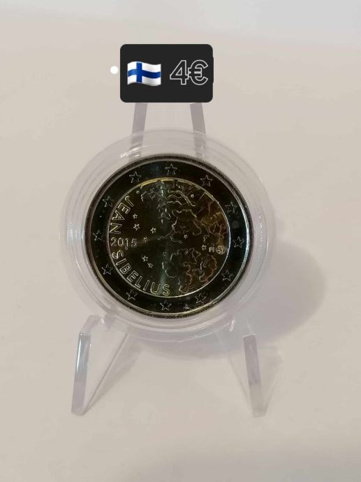 Finska 2 euro 2015 Sibelius