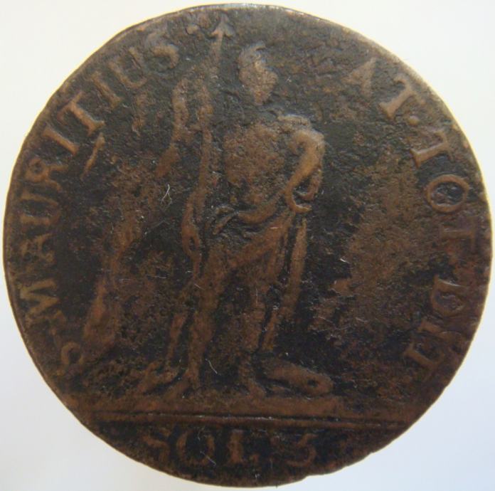 LaZooRo: Italija SARDINIA 5 Soldi 1796 VG/F