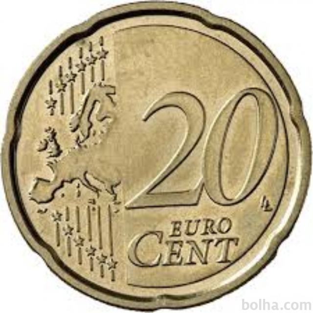 Kovanci 0,20 €, 20 centov - euroobmočja - XF