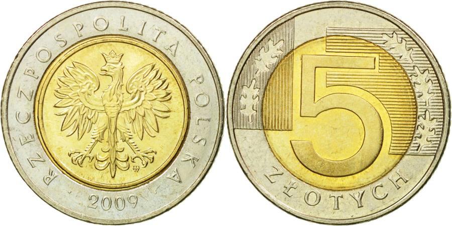 KOVANCI POLSKA 5 ZLOTYCH 1994,2009,2015