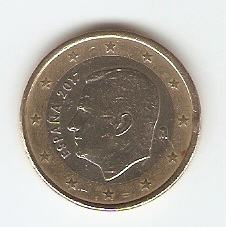 KOVANEC  1€   2017   Španija