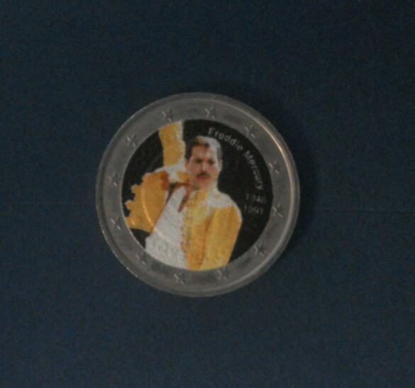 KOVANEC ZA 2€   FREDDIE MERCURY