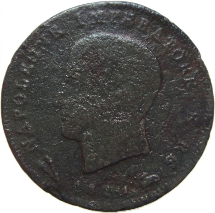 LaZooRo: Italija 3 Centesimi 1810 B G