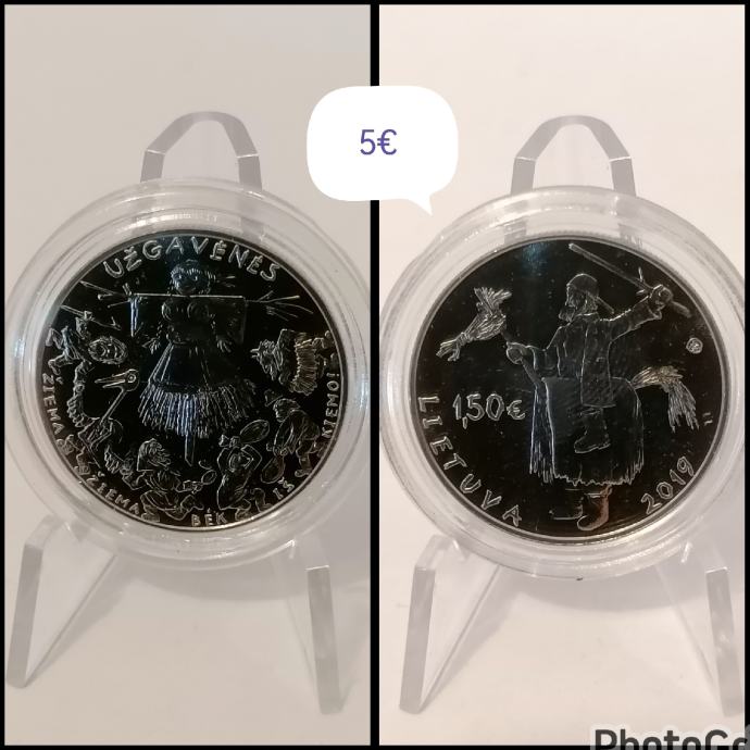 Litva 1.5 euro 2019 Uzgavenes