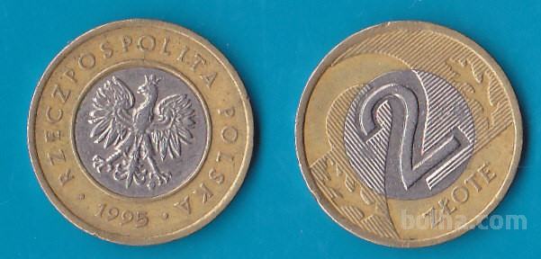 POLJSKA - 2 zlote 1995