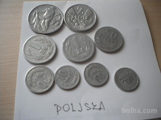 Poljski zloti (9 kom)