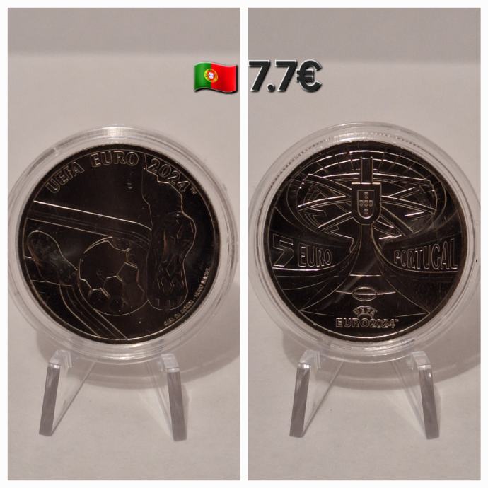 Portugalska 5 euro 2024 UEFA