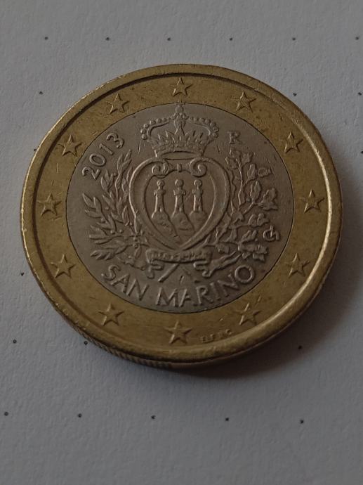 SAN MARINO 1€ KOVANEC 2013