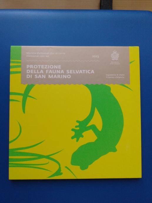 San Marino Euro set 2023 Fauna Selvatica 9 Kovancev REDKO.