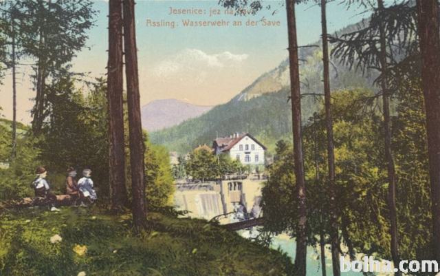 JESENICE 1908 - Jez na Savi