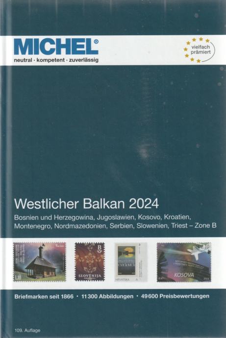 KATALOG ZA ZNAMKE MICHEL WESTLICHER BALKAN 2024