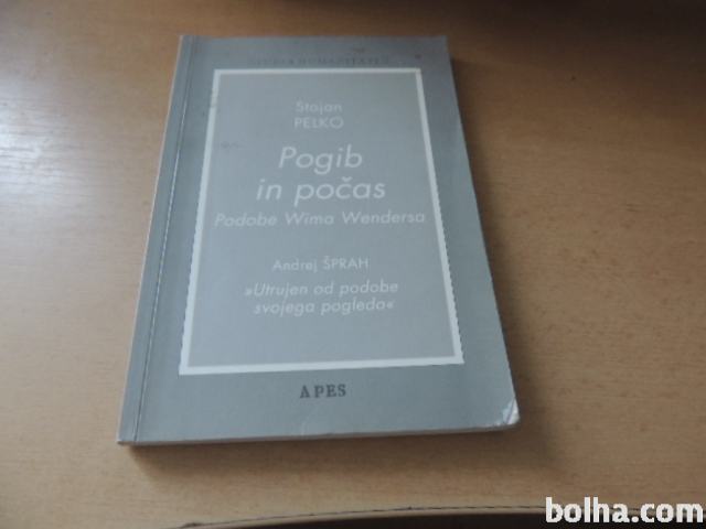 POGIB IN POČAS PODOBE WIMA WENDERSA S. PELKO STUDIA HUMANITATIS 1997