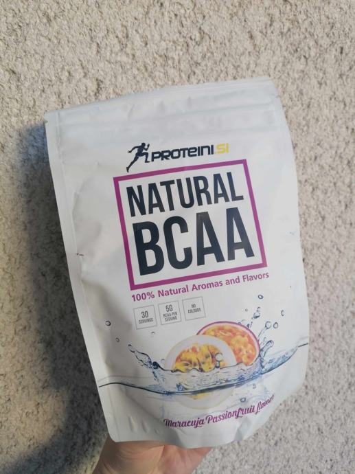 Natural BCAA Proteini.si, 200 g, okus pasijonka in marakuja