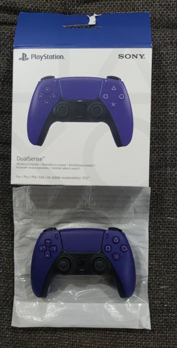 Sony Dualsense brezžični kontroler za PS5 v Galactic Purple barvi