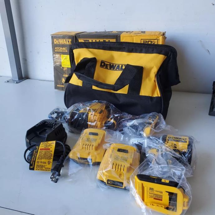 Dewalt Atomic Compact Series 20V Brushless 2 orodji - Combo Kit.