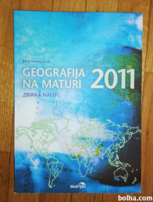 Geografija na maturi zbirka nalog