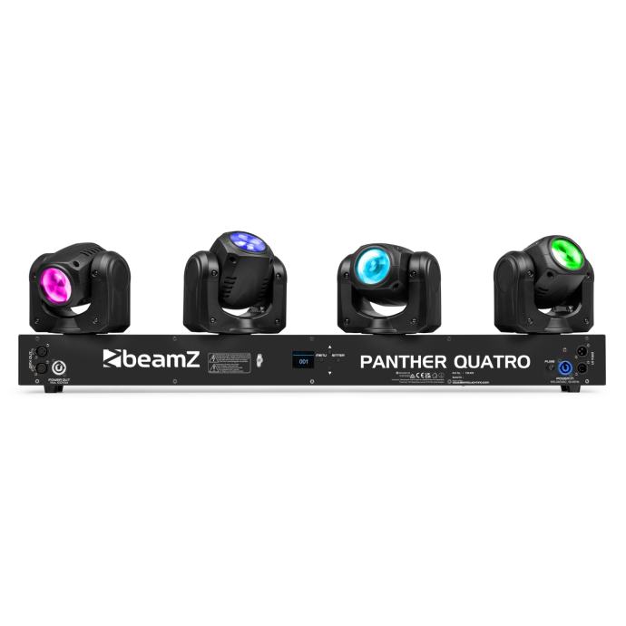 BEAMZ PANTHER QUATRO BEAM BAR Moving head moving headi