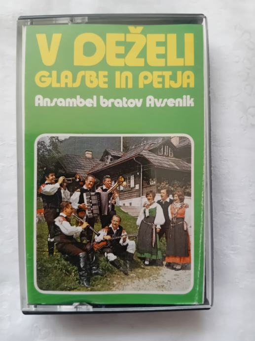 ANSAMBEL BRATOV AVSENIK V DEŽELI GLASBE IN PETJA I AVDIO KASETA