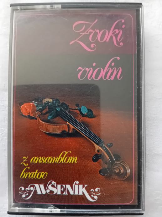 ANSAMBEL BRATOV AVSENIK ZVOKI VIOLIN AVDIO KASETA