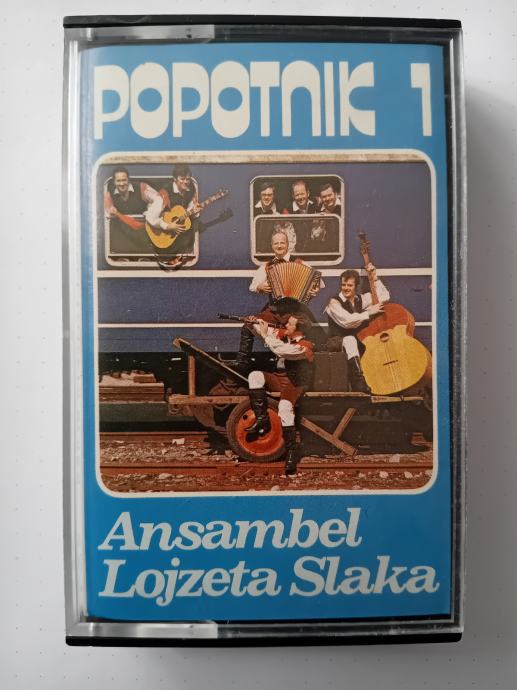 ANSAMBEL LOJZETA SLAKA POPOTNIK 1 AVDIO KASETA