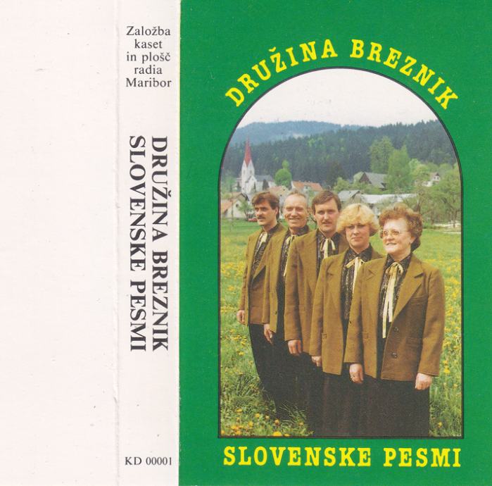 kaseta Družina Breznik - Slovenske pesmi