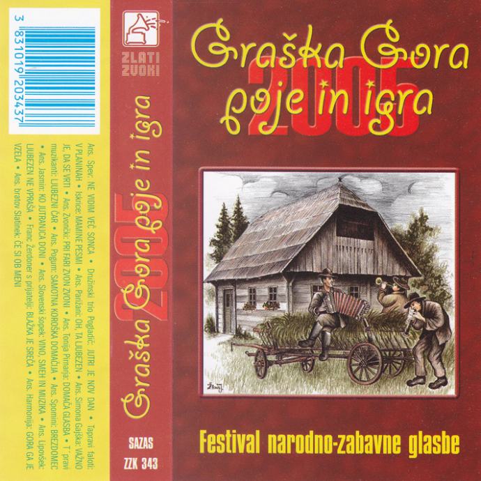 kaseta Kompilacija -  Graška Gora poje in igra 2005