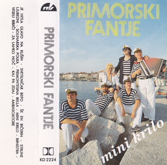 kaseta Primorski fantje - Mini krilo