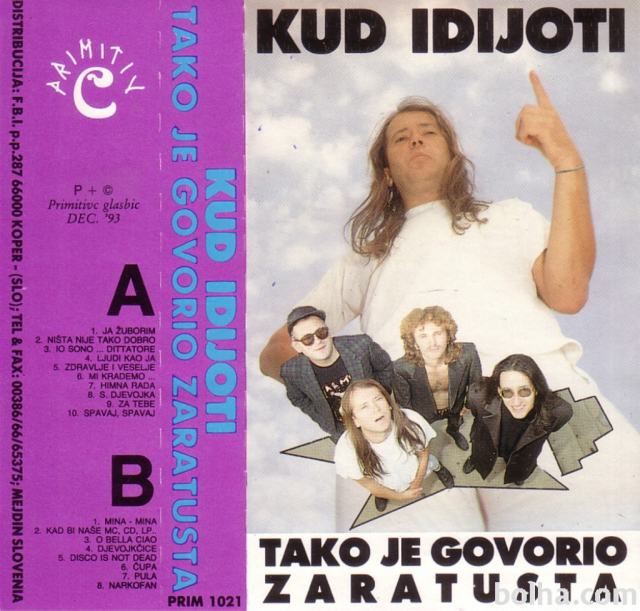 Kud Idijoti ‎– Tako Je Govorio Zaratusta kaseta, nerabljena