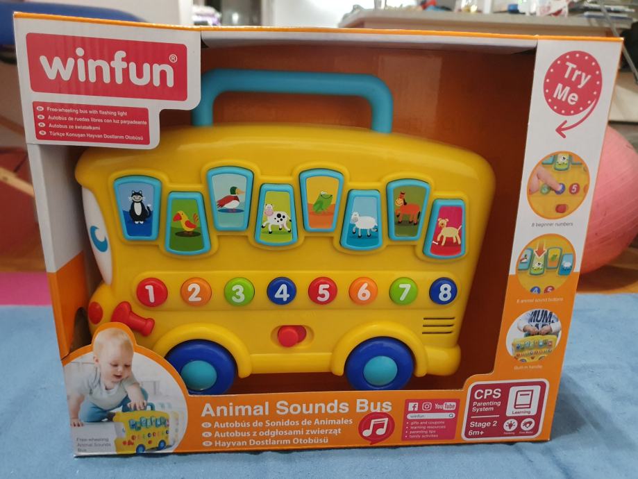 Winfun Animal sound bus