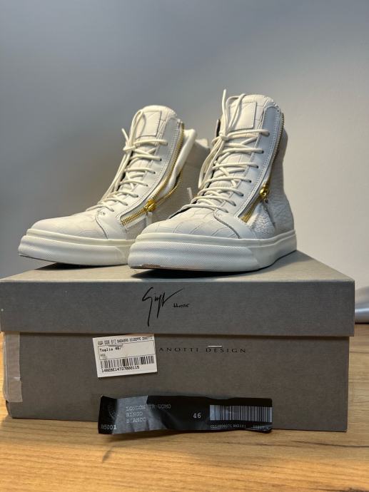 Giuseppe zanotti grailed white