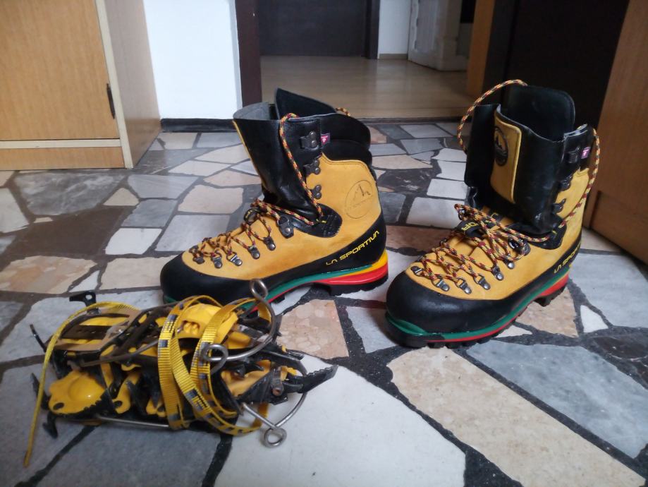 La sportiva nepal extreme 44 + grivel G14 dereze