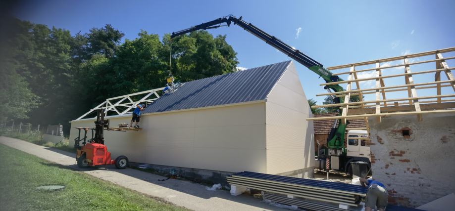 Izdelava in montaža poslovnih objektov