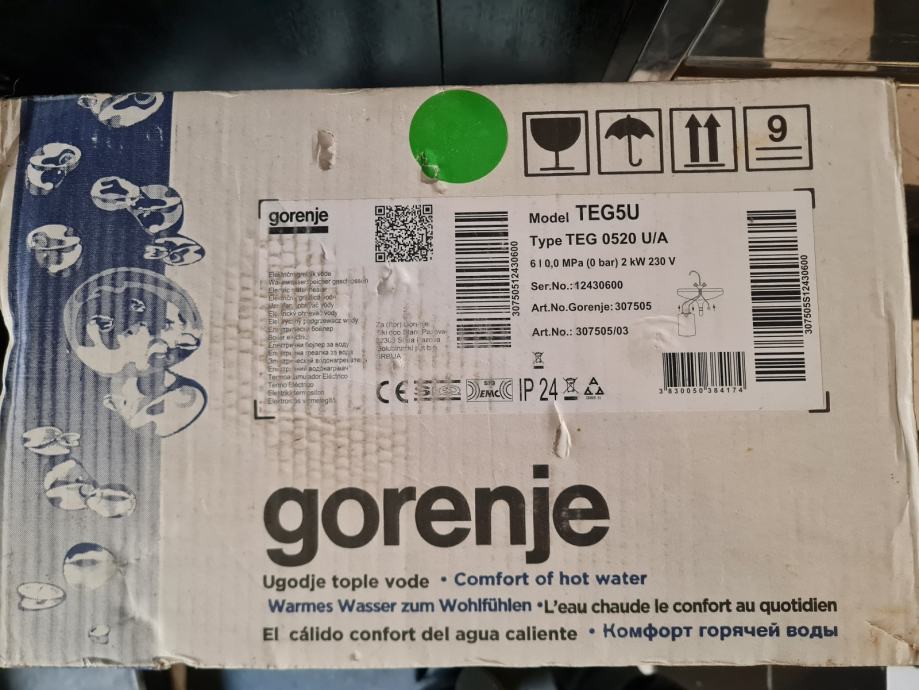 gorenje bojler