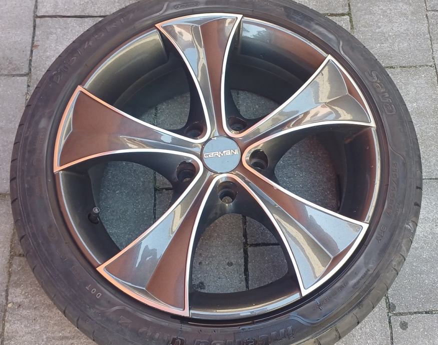 Alu Platišča 17'' luknje 5x114.3, količina: 4 Renault Hyundai Kia