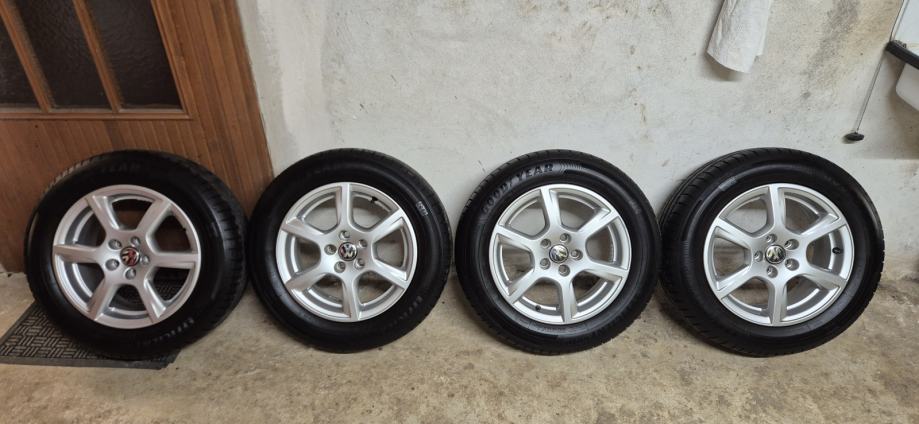 Original VW Alu platišča 15'' luknje 5x100, količina: 4