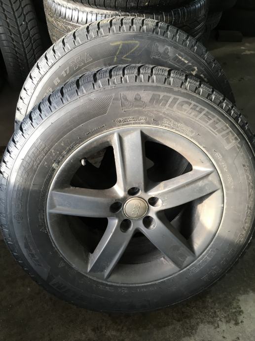 ALU platišča 17" z gumami MICHELINE ; AUDI Q5; 5x120mm; ET34